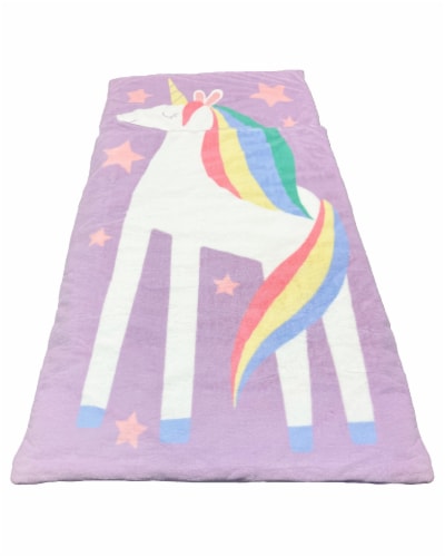 Everyday Living® Unicorn Sleeping Bag Perspective: front