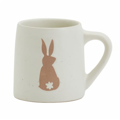Holiday Home 16 Ounce Bunny Tail Mug Perspective: front