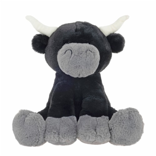 Holiday Home Cow Plush - Black/Grey Perspective: front