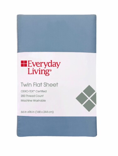 Everyday Living Twin Flat Sheet - T200 Open Air Perspective: front
