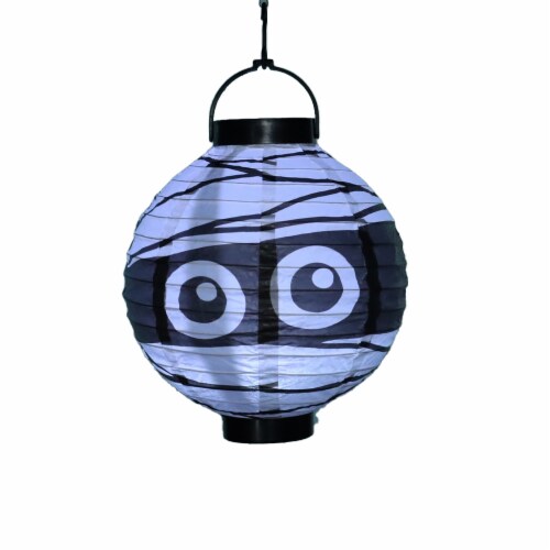 Holiday Home Mummy LED Paper Lantern Perspective: front