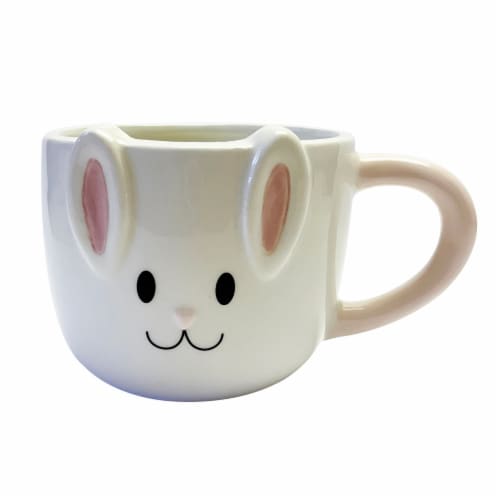 Holiday Home Easter Bunny 3-D Mug Perspective: front
