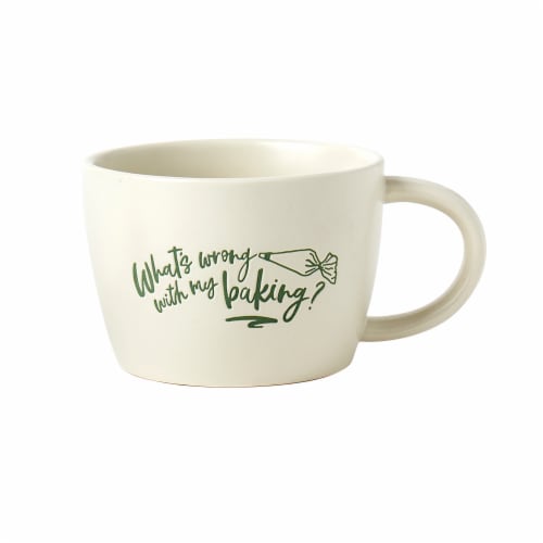 SDS for HD Designs "Whats Wrong with my Baking?" Mug - Ivory Perspective: front