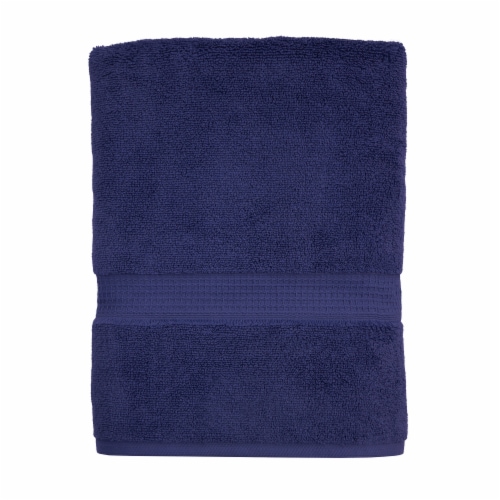 HD Signature Bath Towel - Medieval Blue Perspective: front