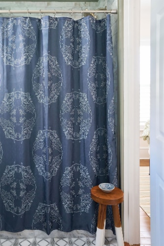 SDS for HD Designs Fabric Shower Curtain - Bird Print Perspective: front