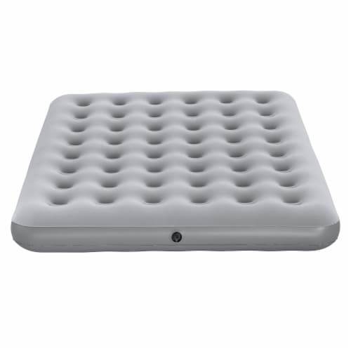 Glacier's Edge Flocked Air Mattress Queen Perspective: front