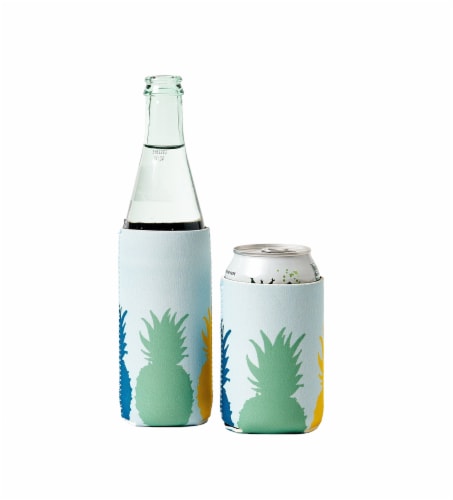SDS for HD Designs Pineapple Slim Can Koozies Perspective: front
