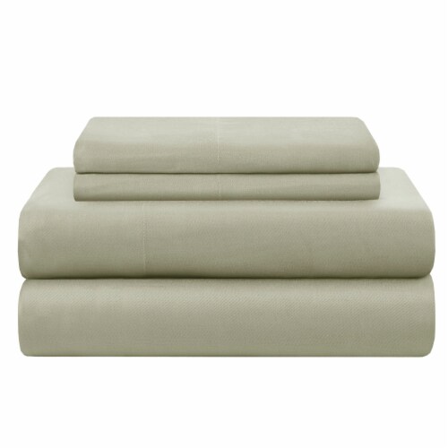HD Queen Sheet - Green Perspective: front