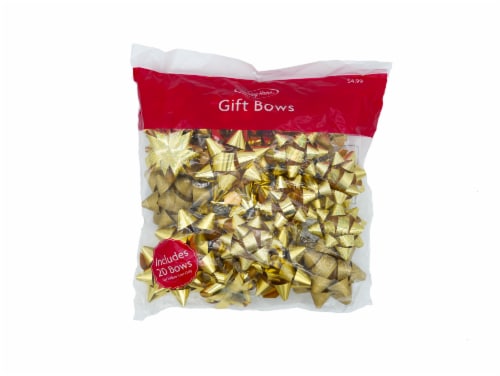 Holiday Home® Bow Bag - Wishes Solid Golds Perspective: front