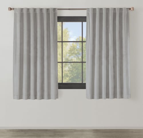 Modavari Carlisle 52x63 Single Blackout Window Panel Perspective: front