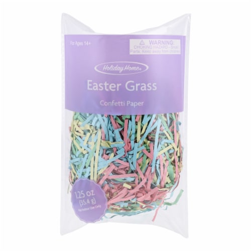 Holiday Home® Easter Plastic Grass - Confetti Perspective: front