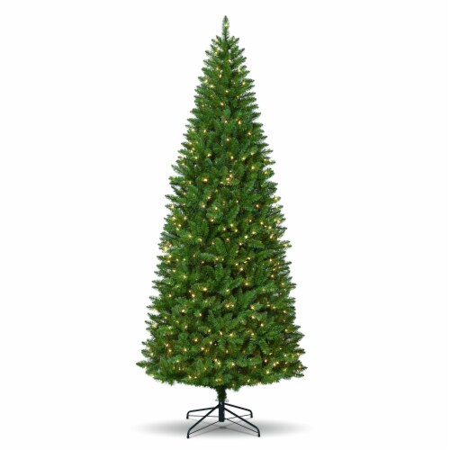Holiday Home Beaufort Fir Tree with Clear Lights Perspective: front