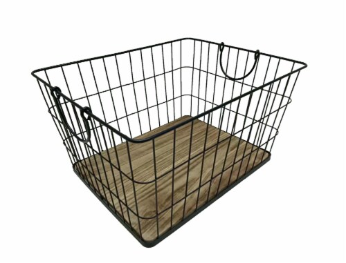 Big wire basket top for blankets