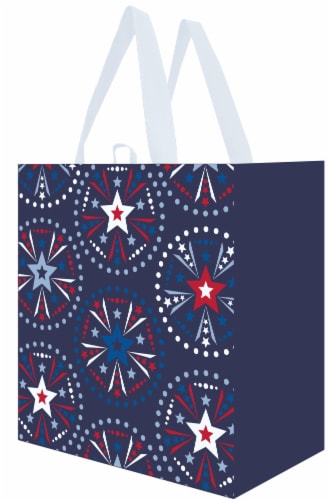 Patriotic Fireworks Patriotic Bag - Blue Perspective: front