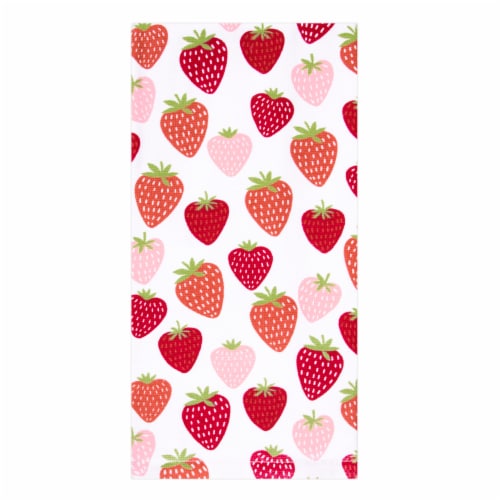 Fruit Salad Towel, Bowl Cozy, Strawberry Towel, Snap on Kitchen Towel,  Kitchen Towel, Towel, Hand Towel, Hostess Gift, Under 20 Dollars, 