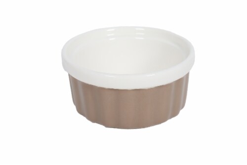 SDS for HD Designs Ramekin Candle - Light Taupe Perspective: front