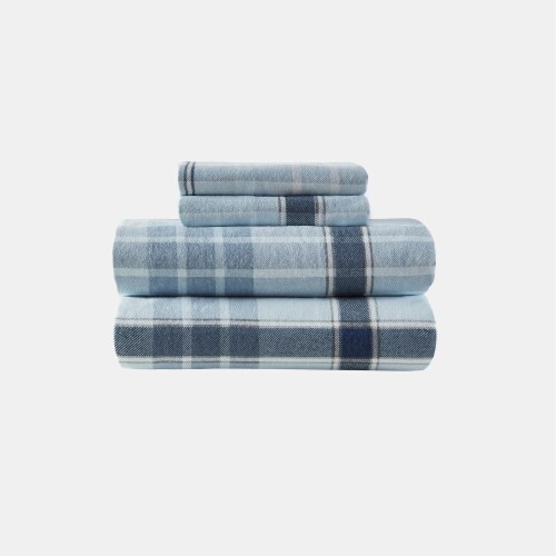 HD Designs Plaid Flannel Sheet Set Perspective: front