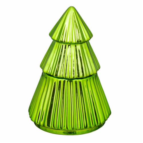 SDS for HD Designs Christmas Tree Jar Candle - Light Green Perspective: front