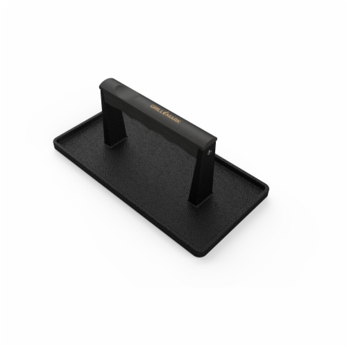 HD Outdoors Rectangular Cast Iron Meat Press Perspective: front