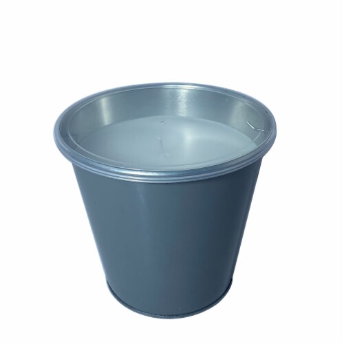 HD Designs Outdoors® Citronella Bucket Candle - Cool Gray Perspective: front