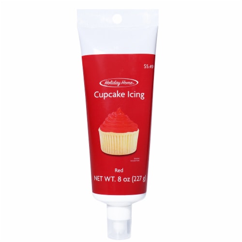 Holiday Home® Pipeable Cupcake Icing - Red Perspective: front