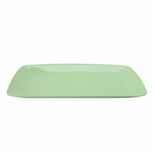 Holiday Home® Easter Large Serving Platter - Green Perspective: front