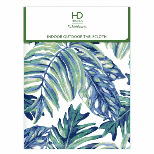 HD Designs Indoor Outdoor Tablecloth Perspective: front