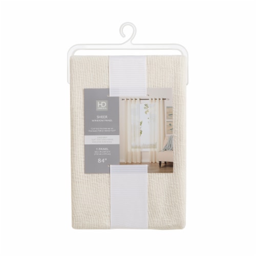 HD Designs Sheer Window Panel Perspective: front