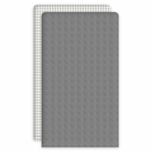 Dash of That Waffle Kitchen Towel Set - Grey Perspective: front