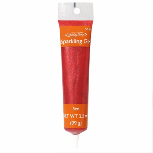 Holiday Home® Glitter Gel - Red Perspective: front