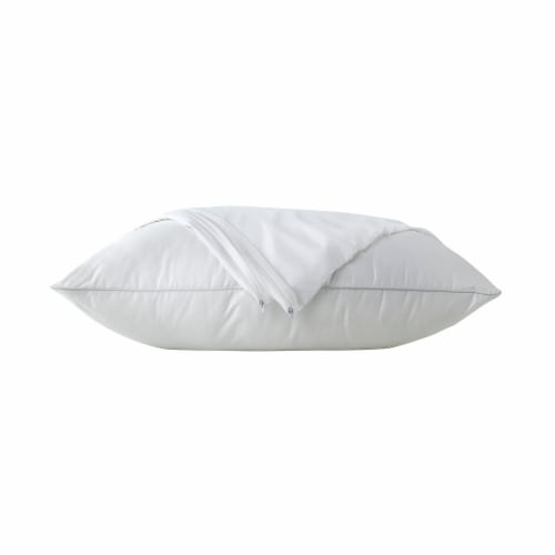 Everyday Living® Microfiber 2-Piece Pillow Protector Set Perspective: front
