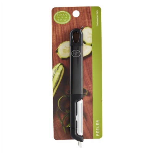 Dash of That® Stainless Steel Peeler Perspective: front