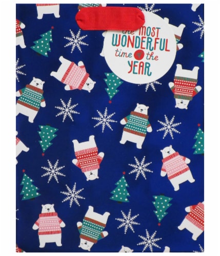 Holiday Home Polar Bears Cub Bag Perspective: front