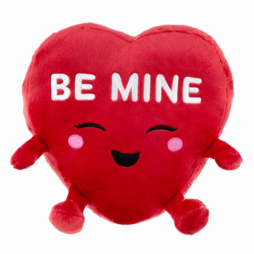 Holiday Home Heart Plush - Red Perspective: front