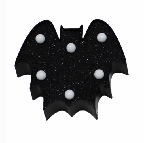 Holiday Home Light Up Bat Decor Perspective: front