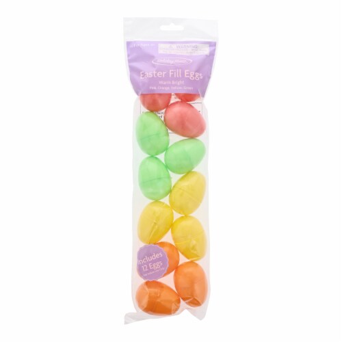 Holiday Home® Easter Easter Fill Eggs Warm Bright Assorted Colors Perspective: front