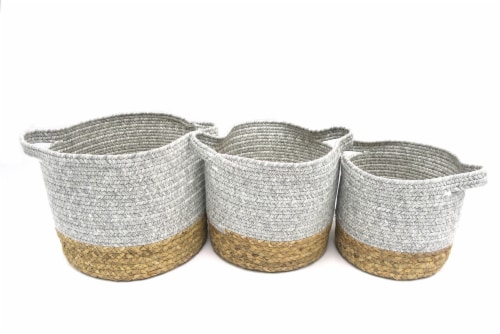 HD Designs Fabric Rope Small Basket Perspective: front