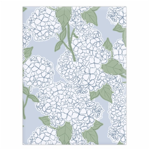 Hydrangea Indoor / Outdoor Tablecloth Perspective: front