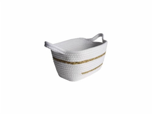 HD Designs Medium Polyester Rope Basket Perspective: front