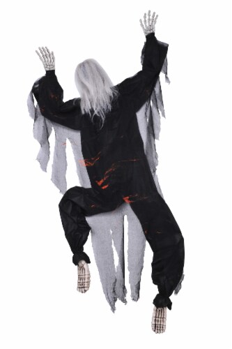 Holiday Home® Climbing Zombie Halloween Decoration Perspective: front