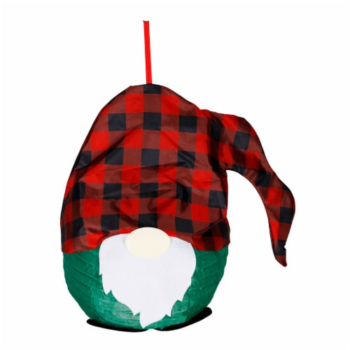 Holiday Home LED Collapsible Gnome Lantern Perspective: front