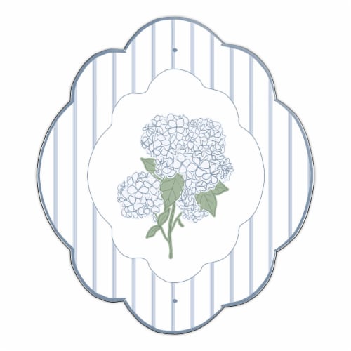 Lintex Hydrangea Stripe Pot Holder Perspective: front