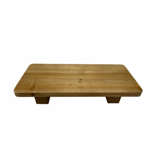 HD Designs 15.75 Inch Wooden Riser Perspective: front