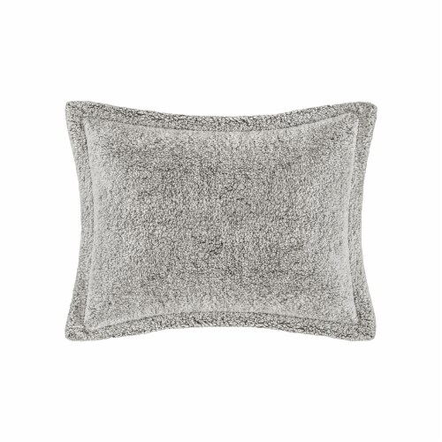 HD Designs Sherpa Comforter Set - Gray Perspective: front
