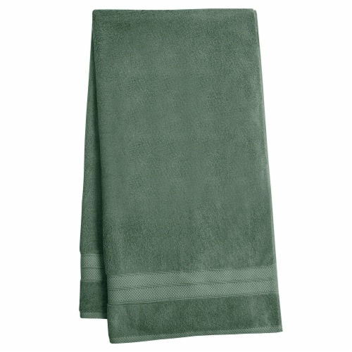Modavari Turkish Bath Sheet - Duck Green Perspective: front
