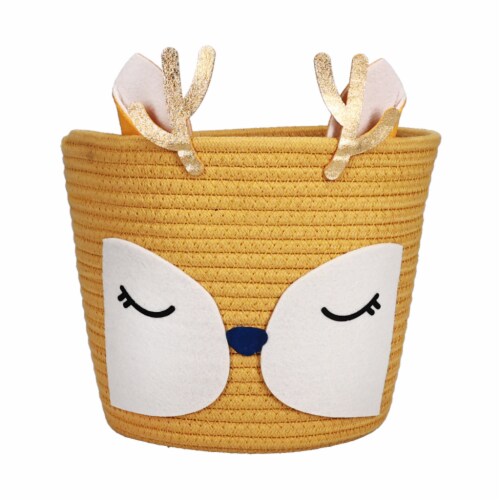 Harvest Rope Basket Darladear Perspective: front