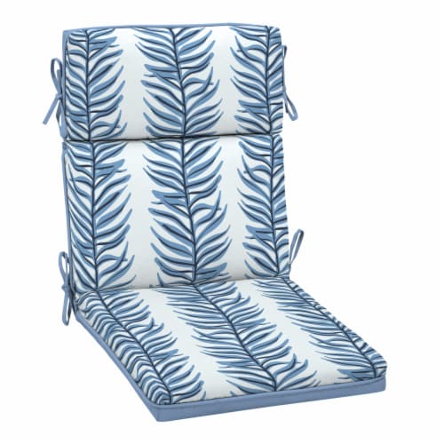 SDS for HD Designs High Back Dining Chair Cushion - Palm Feather Perspective: front