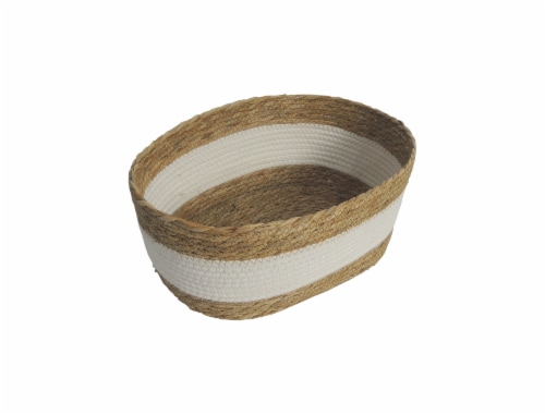 HD Designs Large Rush/Rope Basket Perspective: front