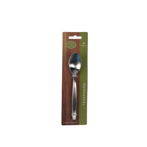 Dash of That® Banff Dinner Teaspoons Perspective: front