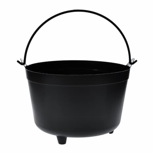 Holiday Home 14-Inch Black Cauldron Perspective: front